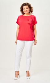 Блузон Rumoda 2288 коралловый