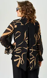 Blouse EVA GRANT 9019 print lenty