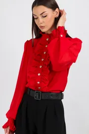 Blouse VIZAVI #750 krasnyj