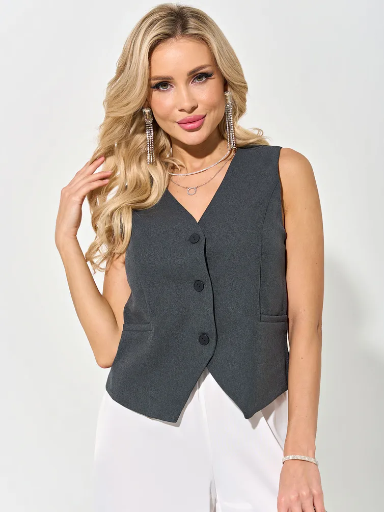 Waistcoat Jetty #688/seryj