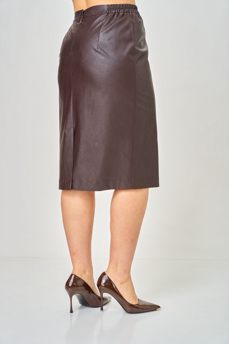 Костюм Vilena-fashion арт. 1147 беж+шоколад