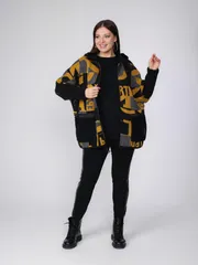 Sweter BONADI #1807 gorchica