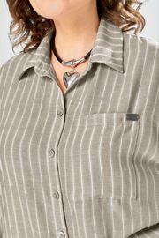 Комплект Ольга Стиль арт. С1017 хаки-коричневый