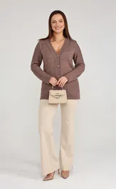 Sweter BONADI 2216 kapuchino