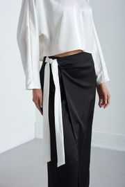 Костюм Леди лайн арт. 2926 белый-черный