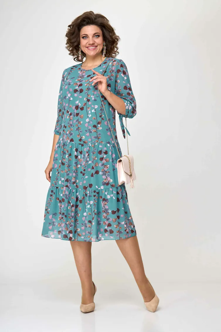 Sukienka Asolia #2583 lazur