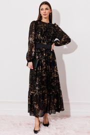 Платье Buter New арт. 2756 черный/золото