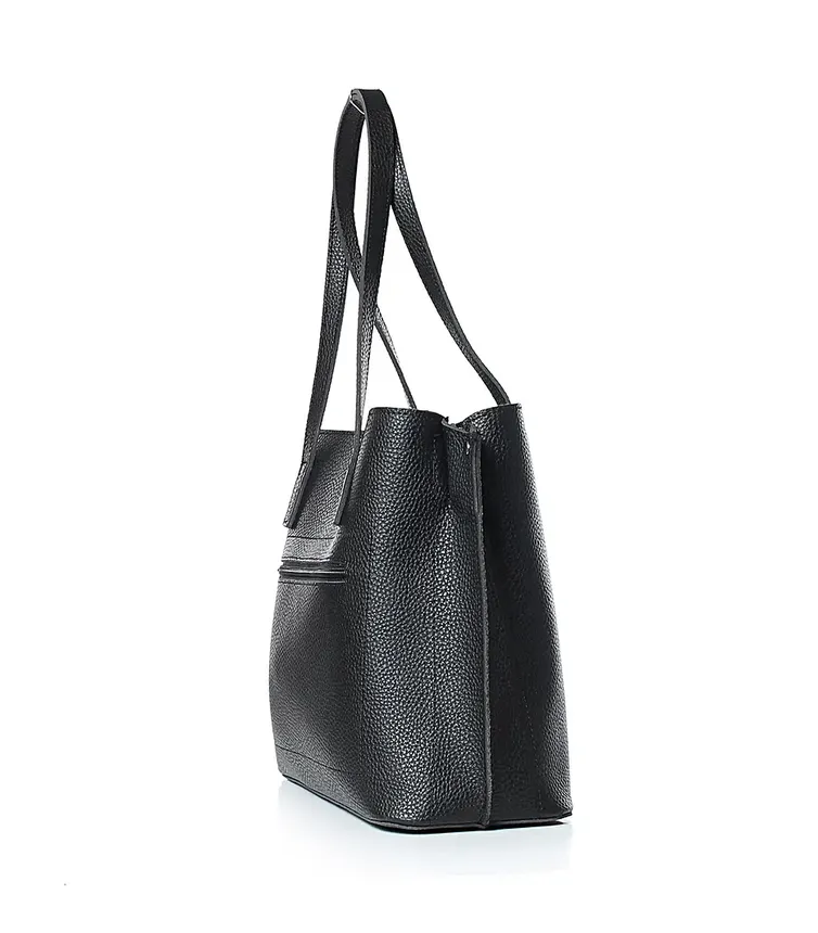 Torba Galanteya #23s1397k45 chernyj/bezhevyj