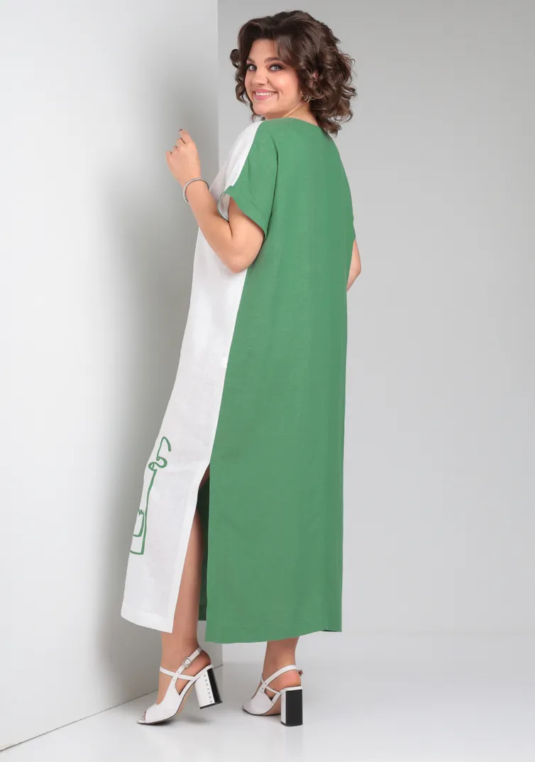Dress Rishelie #0948 mox