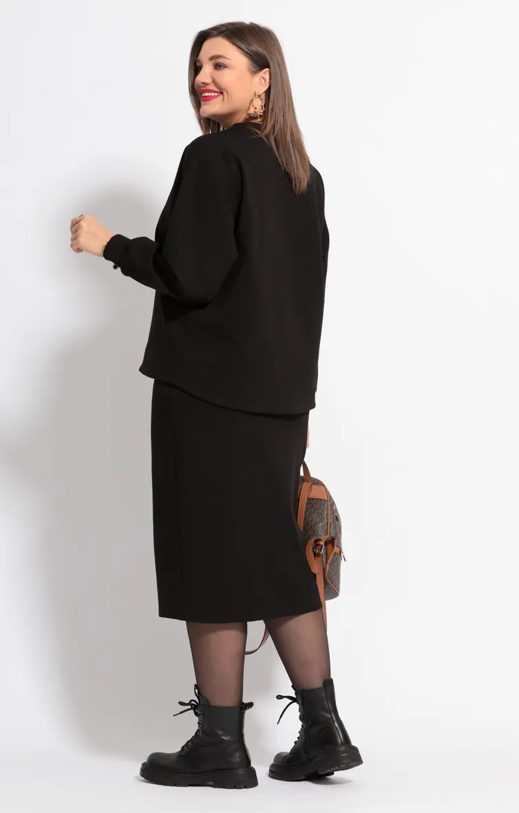 Свитшот BegiModa арт. 4068 чёрный
