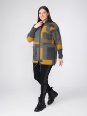 Sweter BONADI #1865 gorchica