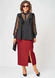 Blouse EVA GRANT #7174-1Vch