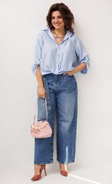 Рубашка Anelli Laurel 1663.1 голубика