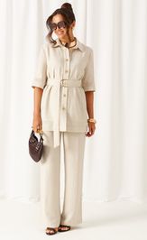 Костюм Beautiful & Free 6461 бежевый