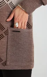 Sweter BONADI 2217 kapuchino