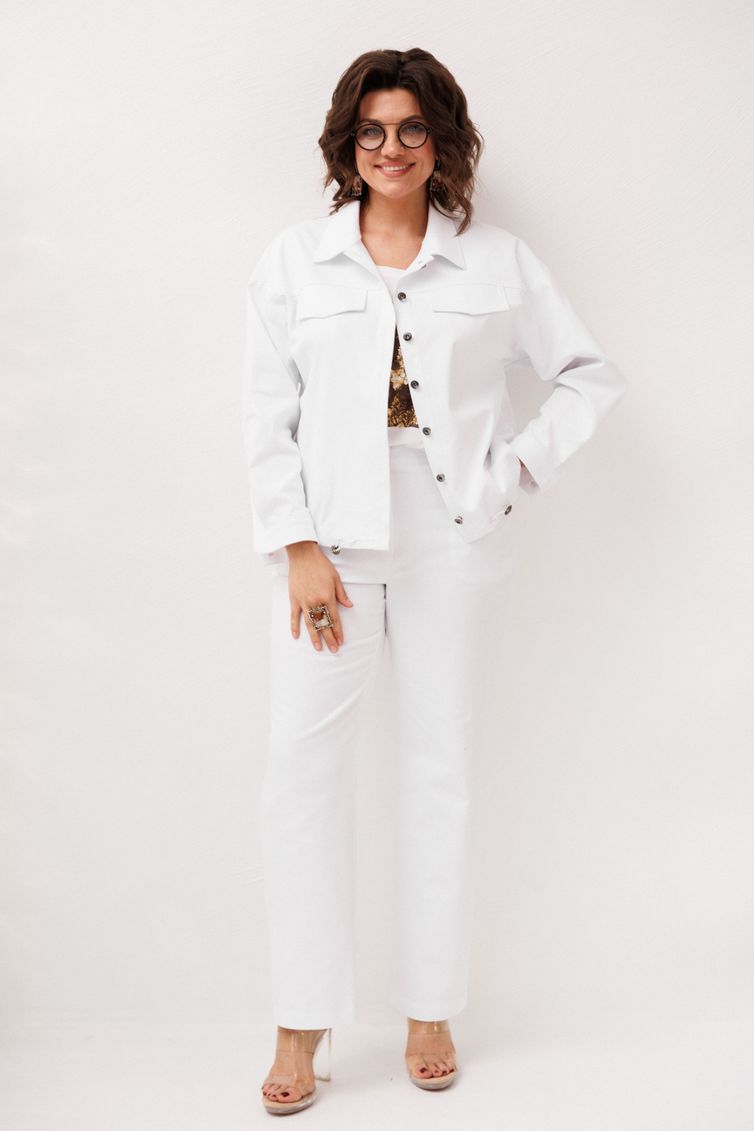 Брюки Anelli Laurel арт. 1815.1 кокосовый сахар