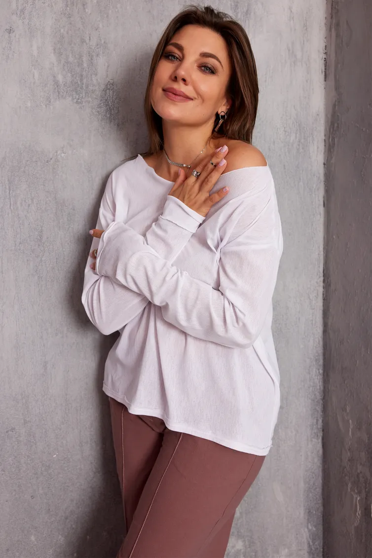 Skoczek BegiModa #4129 belyj