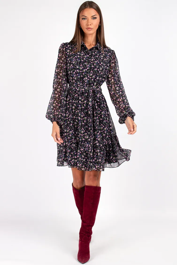 Dress VIZAVI #819 cvety