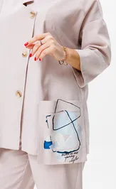 Garnitur Anastasia 1202 pudrovyj