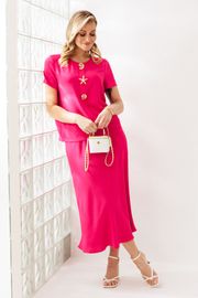 Suit Mubliz #333 fuksiya