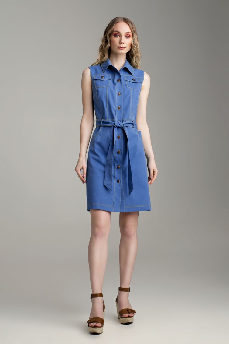 Dress MARIKA #427 indigo