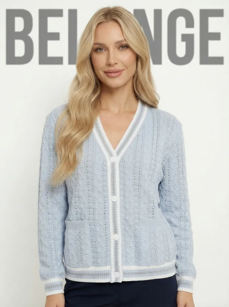 Жакет BELANGE арт. 2859 голубой