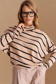 Jumper Elletto Life #3748 bezh-chern