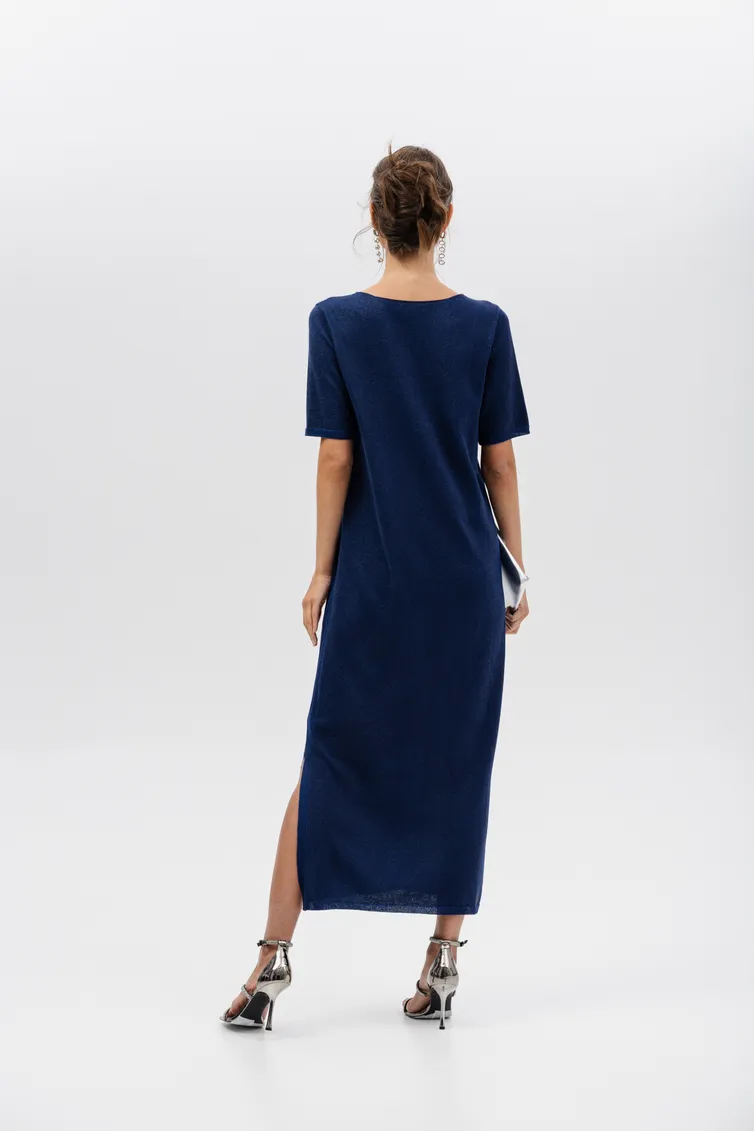 Dress Romgil #RV0408-XM2 indigo, chernyj