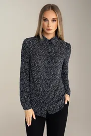 Blouse MARIKA #442 chyorn s belym
