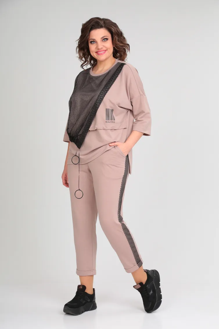 Костюм Michel Chic арт. 1329 пудр= 1329 пудра