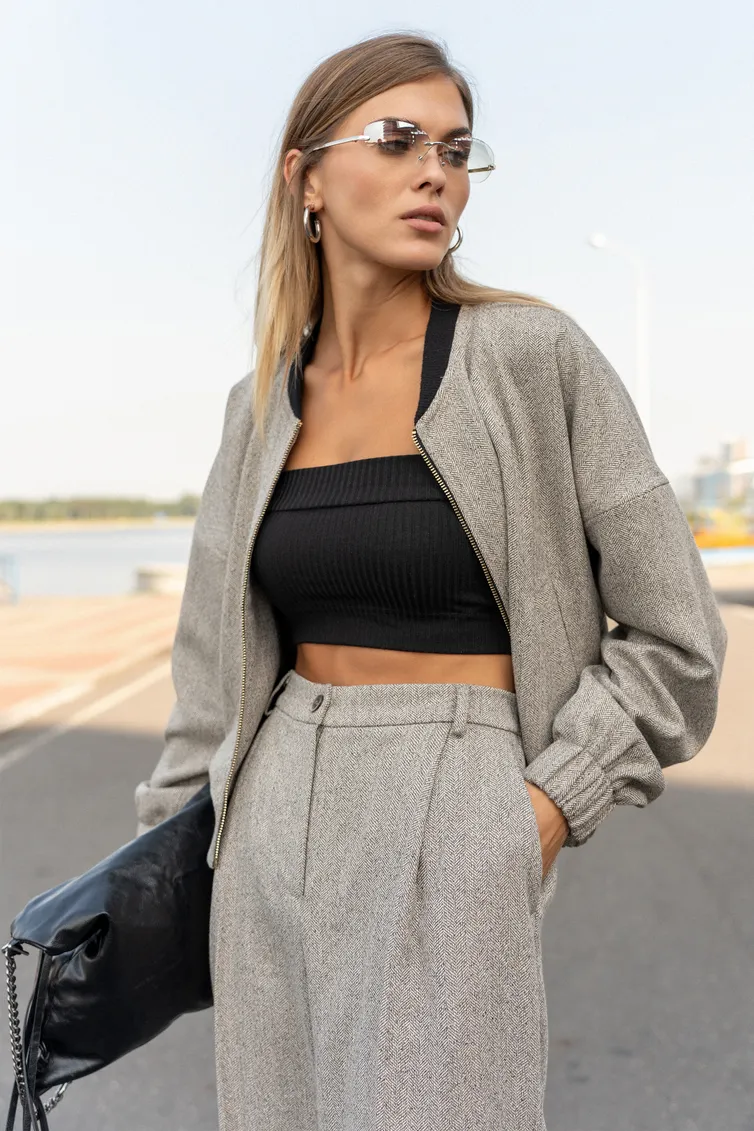 Бомбер SILVERSPICE арт. S-2531