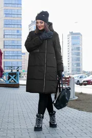 Пальто LS арт. 8278 черн