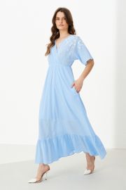 Платье PND арт. 89583 голубой