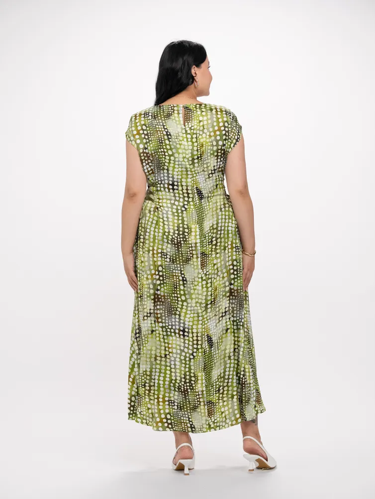 Dress FASHION CENTRE #V-4075-2/Multikolor