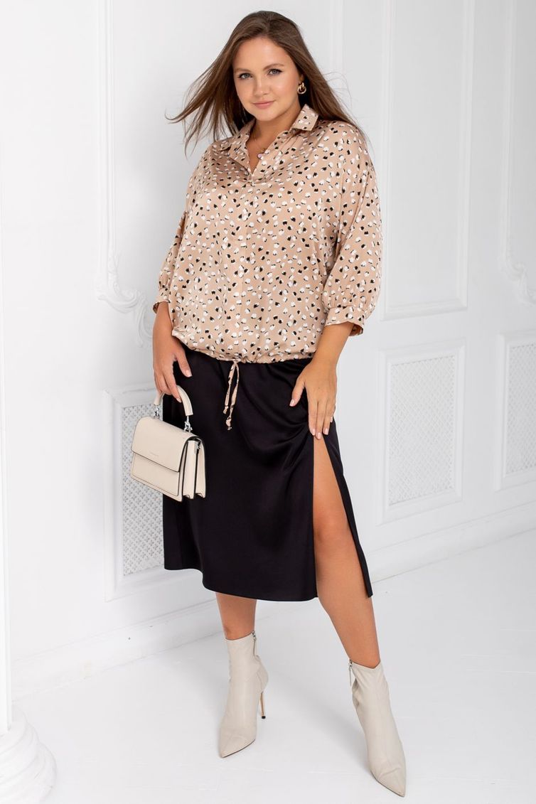 Blouse TOOK A LOOK & Angelika #TB-91 leo-bezh