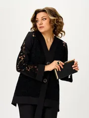 Suit Vilena-fashion #1162 chernyj