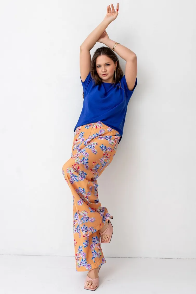 Blouse TOOK A LOOK & Angelika #TB-97v elektrik