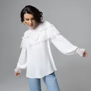 Bluzka CHARUTTI #Melodiya serdca (belaya)