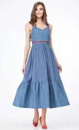 Dress LadyThreeStars 1811 goluboj