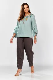 Bluzka MALI #625-074 biryuza