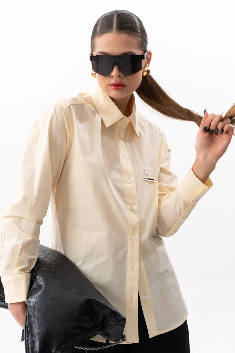 Блузка SILVERSPICE арт. S-7632 желтый