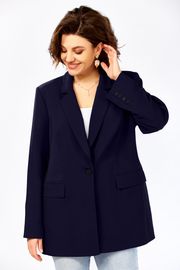 Жакет Ольга Стиль арт. С986 темно-син