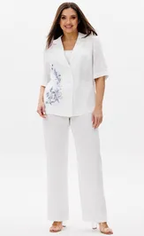 Trousers Ma Cherie 2088 belyj