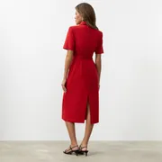 Dress CHARUTTI #Modnyj xod (yarkaya, s remeshkom)