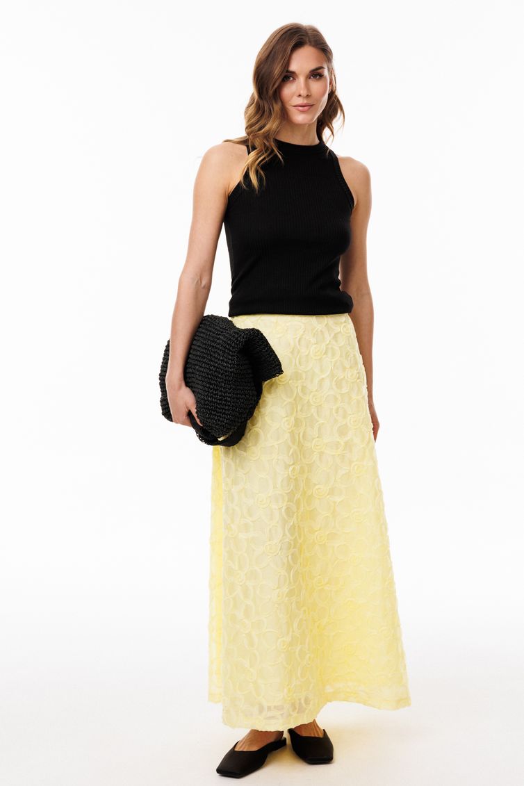 Skirt EOLA #3112 zheltyj