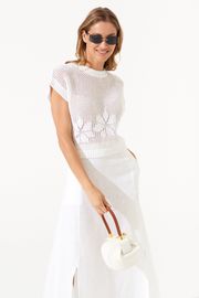 Джемпер Romgil арт. РВ0392-ХЛ4 белый