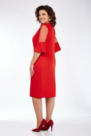 Sukienka Vilena-fashion #937 krasnyj