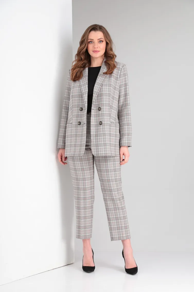 Костюм Vilena-fashion арт. 782 клетка