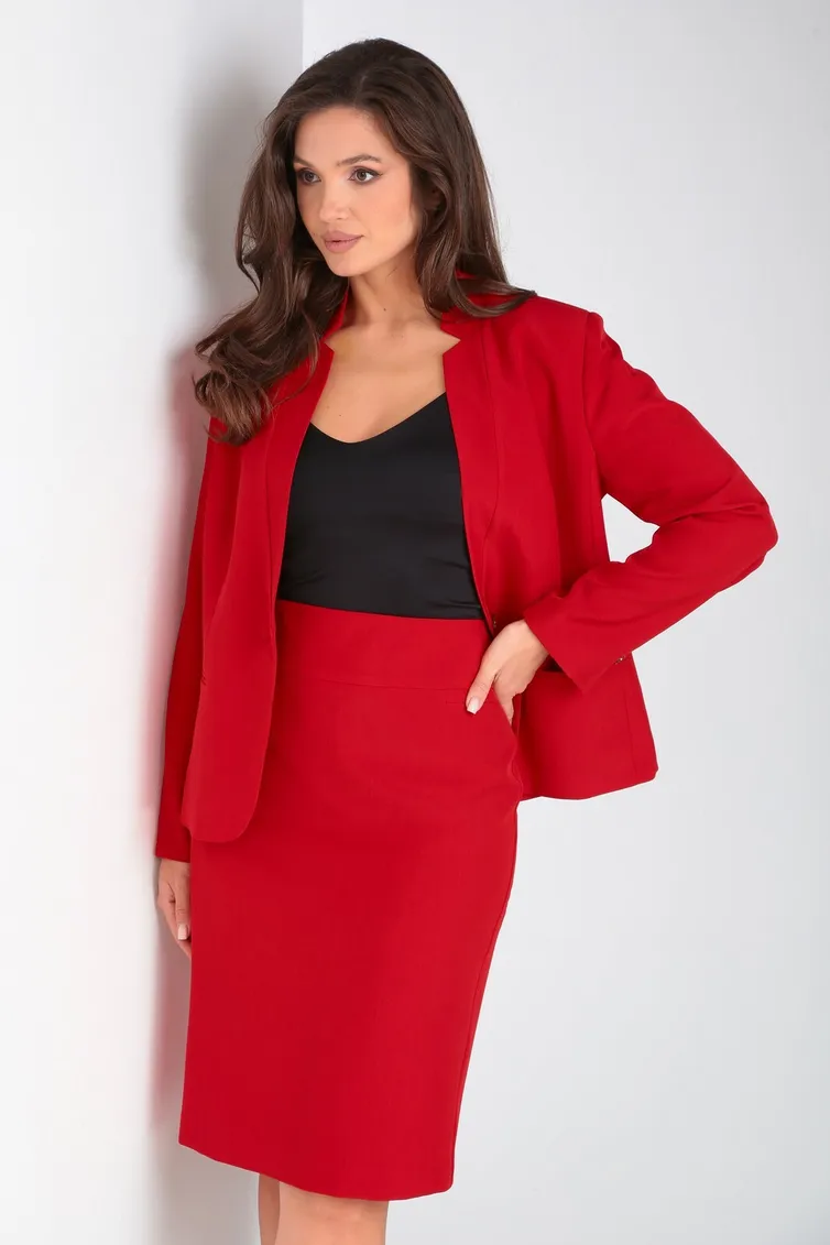 Garnitur Vilena-fashion #921 krasnyj