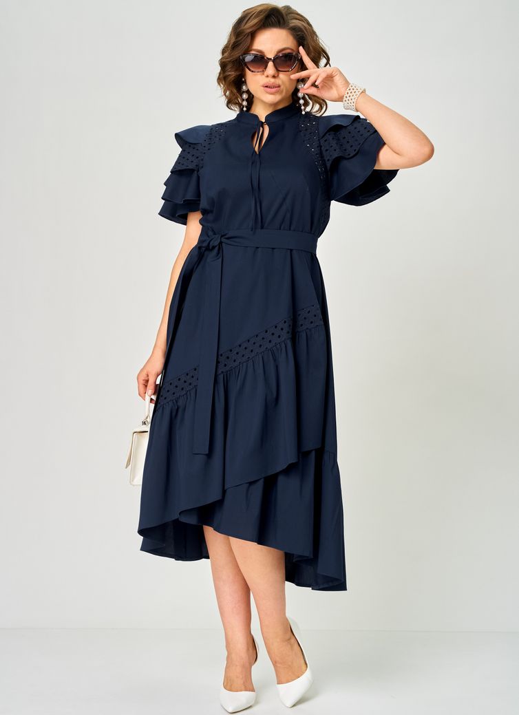 Платье EVA GRANT арт. 7297синее